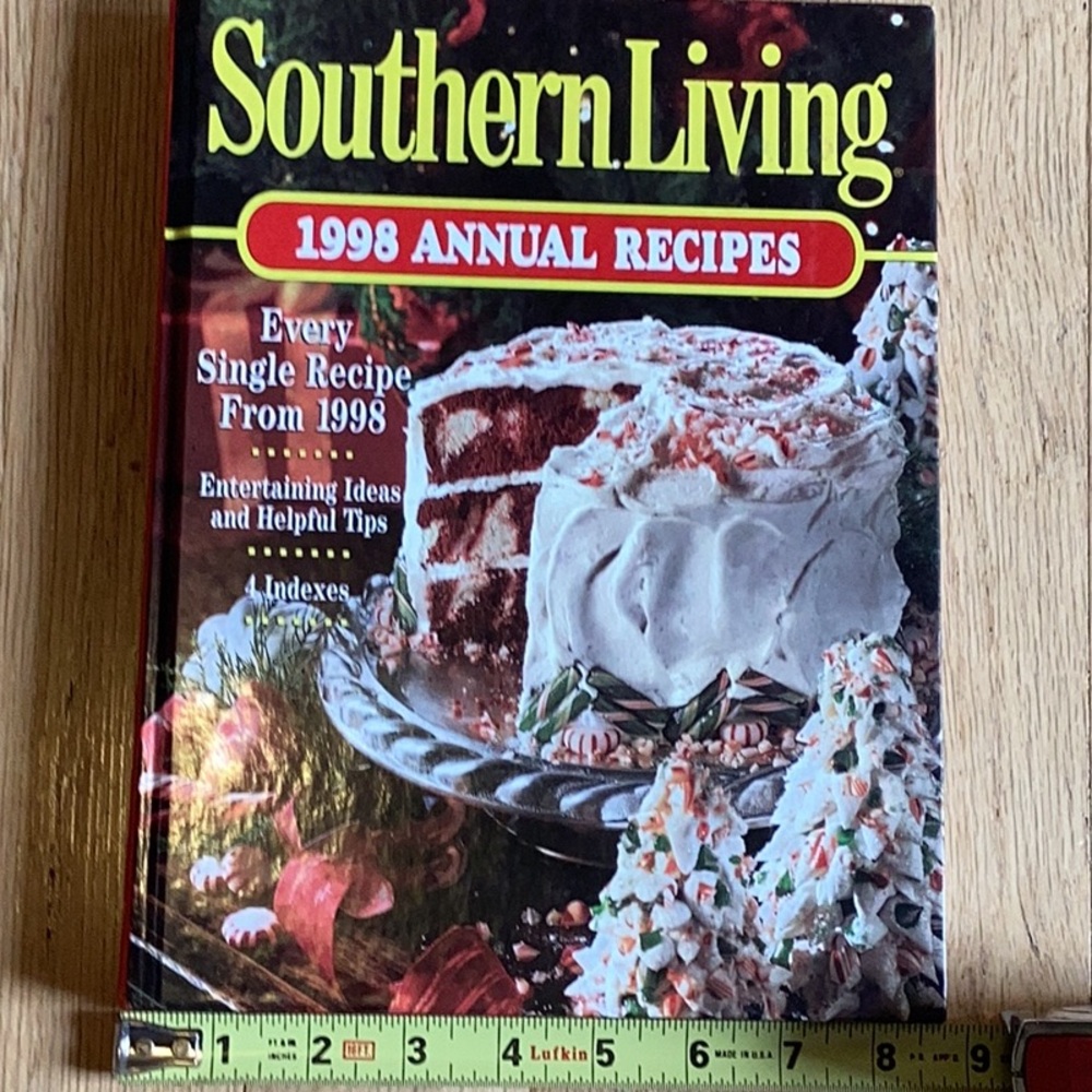Southern Living 1998 Annual Recipes hardback. Every single recipe from 1998.